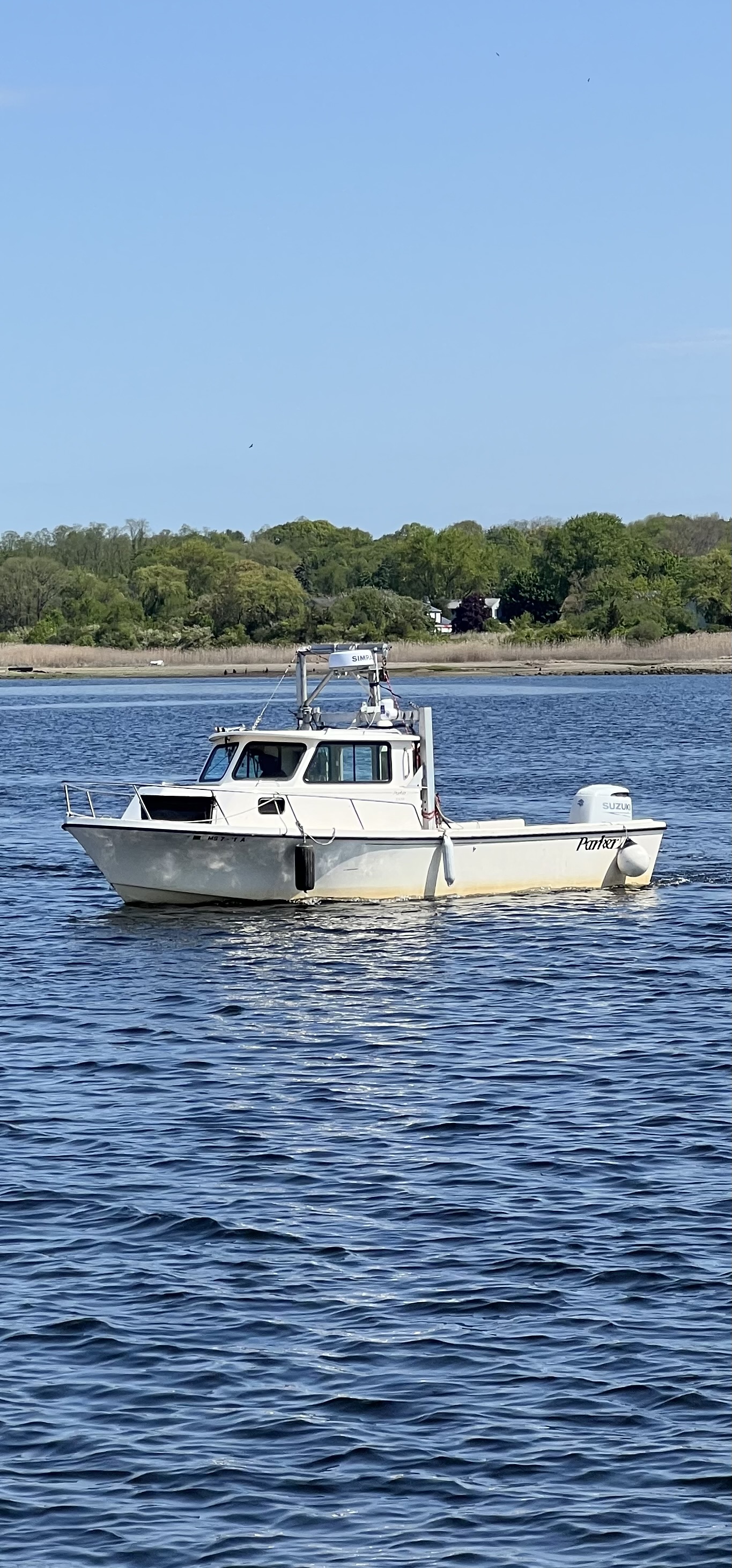 TG&B Parker vessel underway on a marine survey